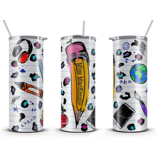 Personalised Teacher Tumbler