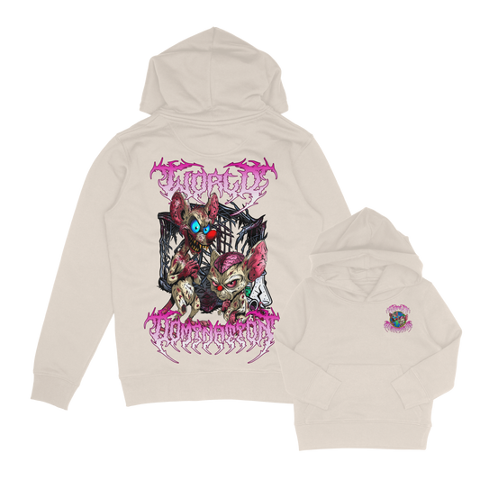 World Domination, horror pinky and the brain hoodie