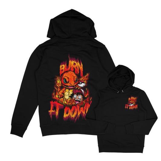 Adults Unisex Charred Hoodie