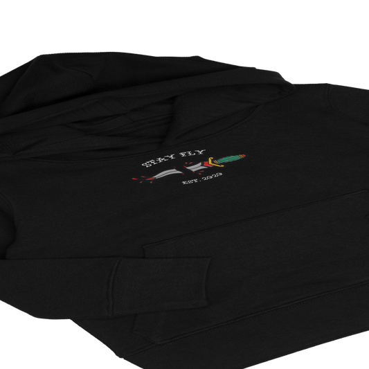 Dagger Flash Embroidered hoodie