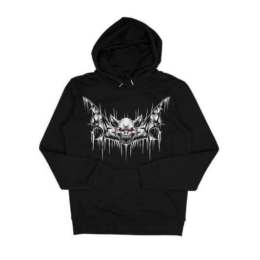 Adults Unisex Death Bat Hoodie