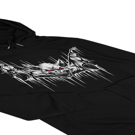Adults Unisex Death Bat Hoodie
