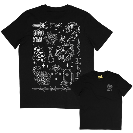 adults unisex alternative flash tattoo inspired Tshirt