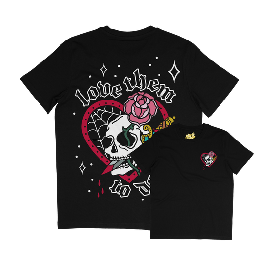Ready Made Adults Unisex Love & Death T-shirt