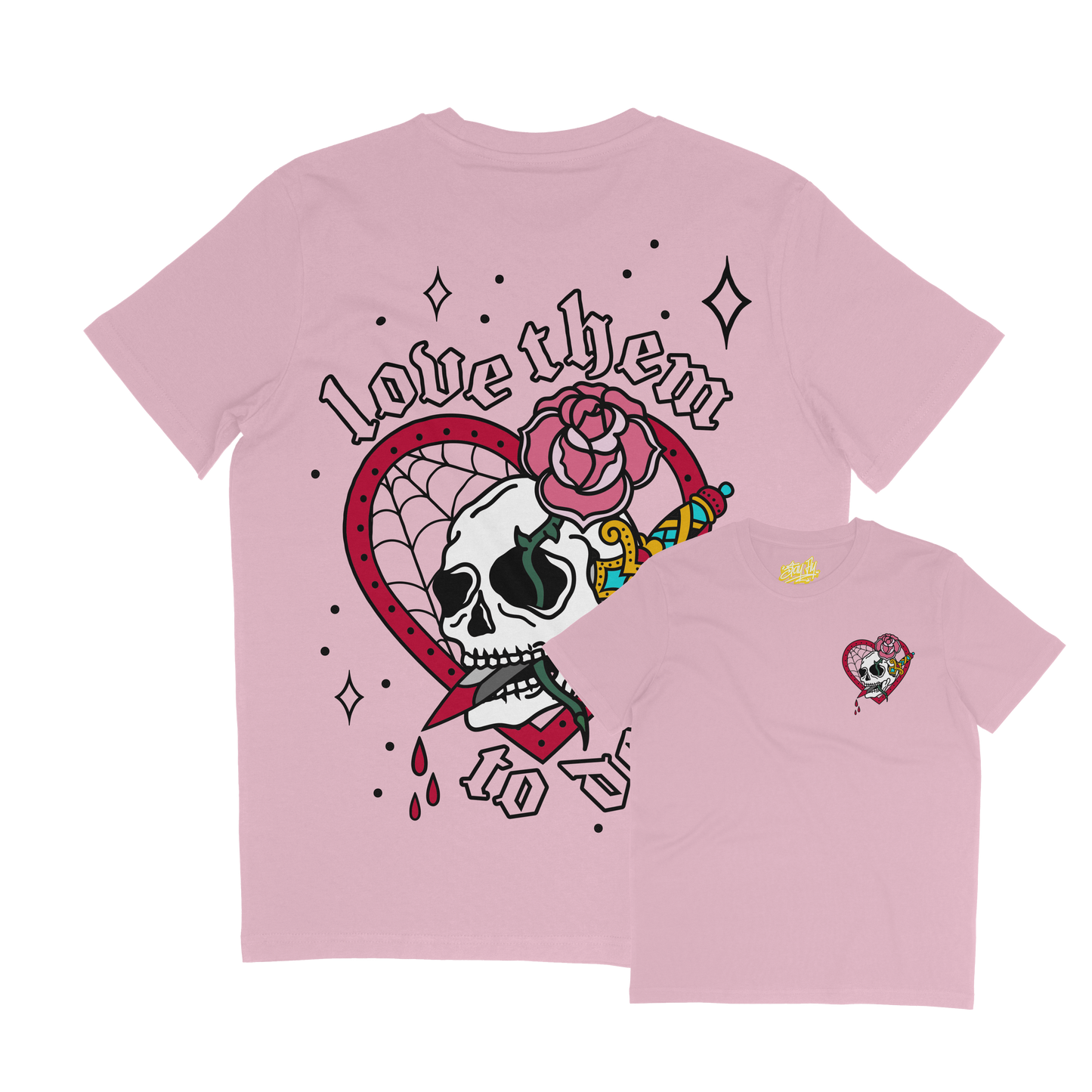 Adults Unisex Love & Death T-shirt