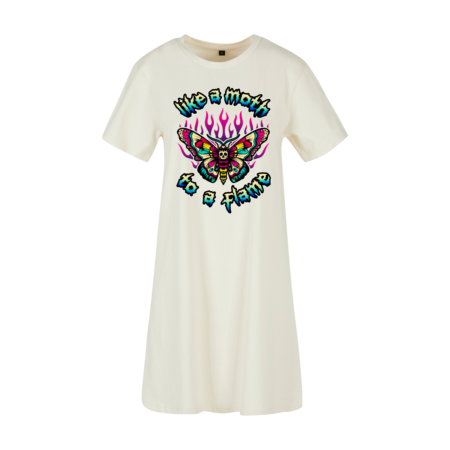 Flame t shirt dress on sale