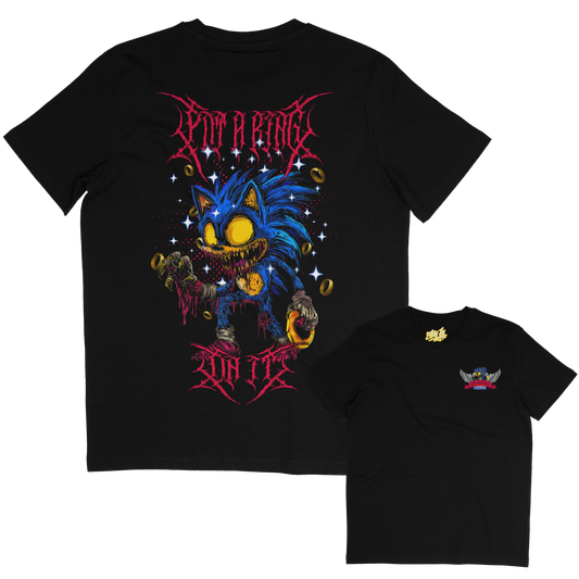 Alternative Sonic Rings Horror inspired Tshirt.