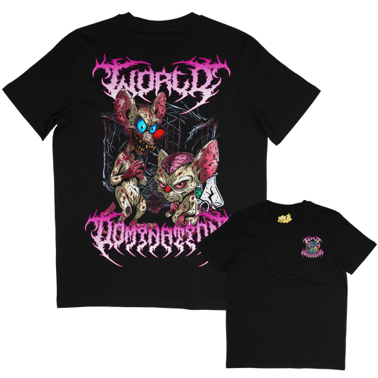 World domination horror pinky and the brain inspired T-shirt 