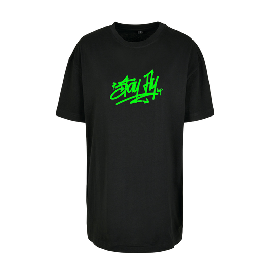 Women’s Tagger Logo Oversized Embroidered T-shirt